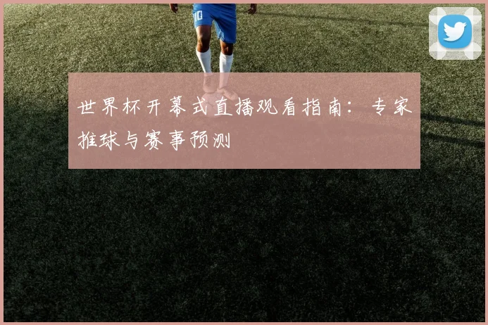 世界杯开幕式直播观看指南：专家推球与赛事预测